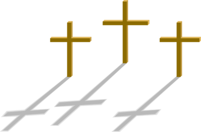 Three Crosses Clipart Three Crosses To Remind Us Of Jesus And The Two