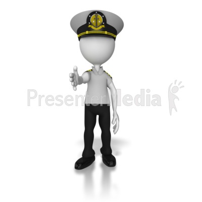 Captain Reaching Out Hand   Presentation Clipart   Great Clipart For