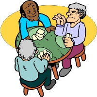 Picture Of Seniors Playing Cards