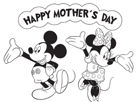 Disney Mother S Day Coloring Pages