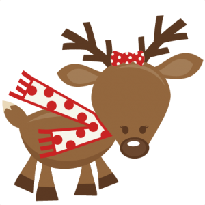 Reindeer Svg Cutting Files For Scrapbooking Cute Cut Files Christmas