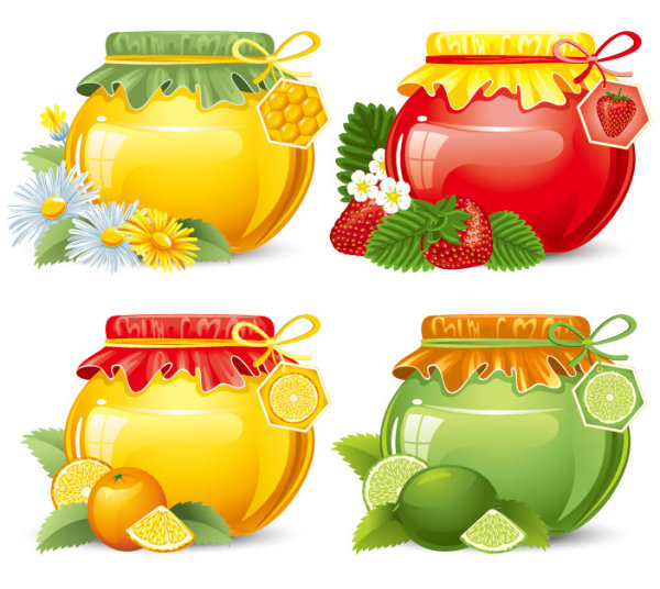 Canned Fruit Clipart Fine Canned Fruit Free Vector