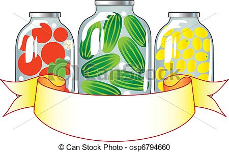 Canned Vegetables Clipart Canned Fruits And Vegetables