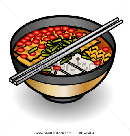 Bowl Of Hot Kimchi Noodles   Clipart Panda   Free Clipart Images