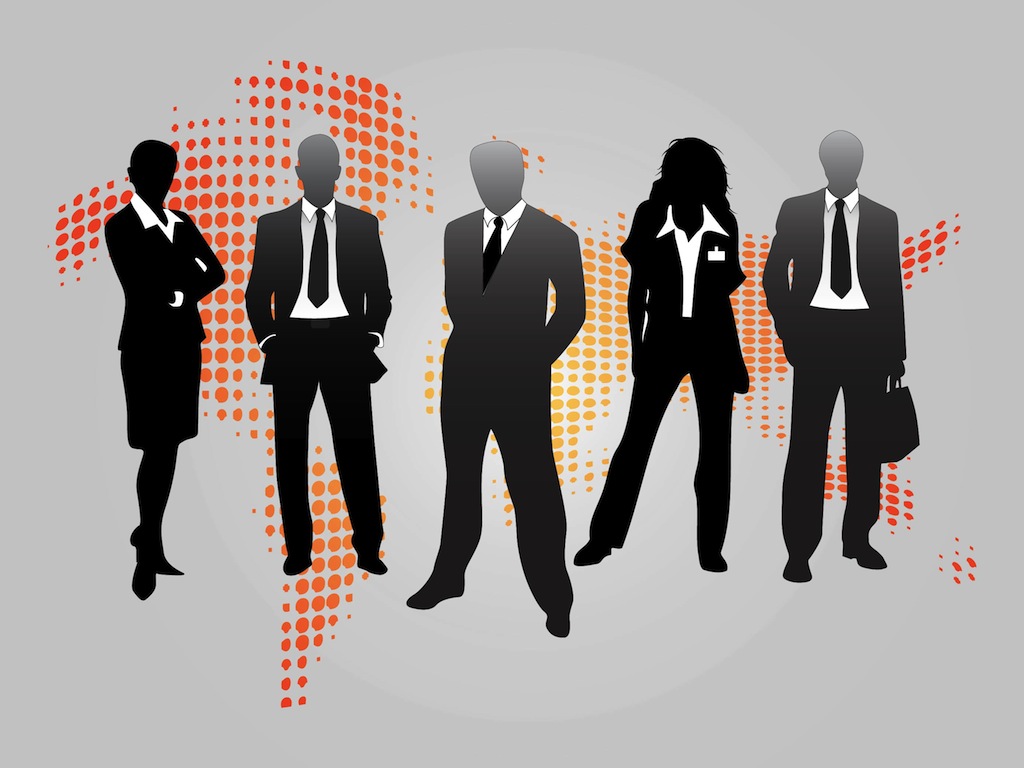 Clipart Business People At Work Business People Graphics
