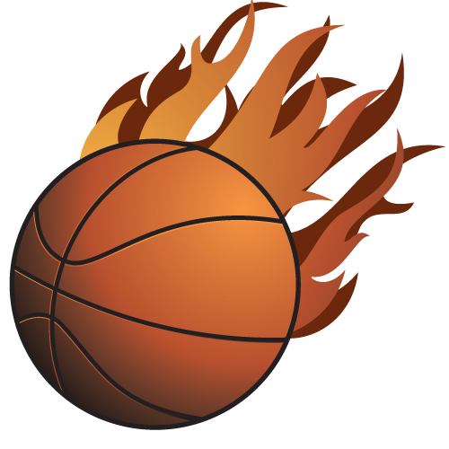 Free Clip Arts  Basketball Player Action Logo Clipart Vector
