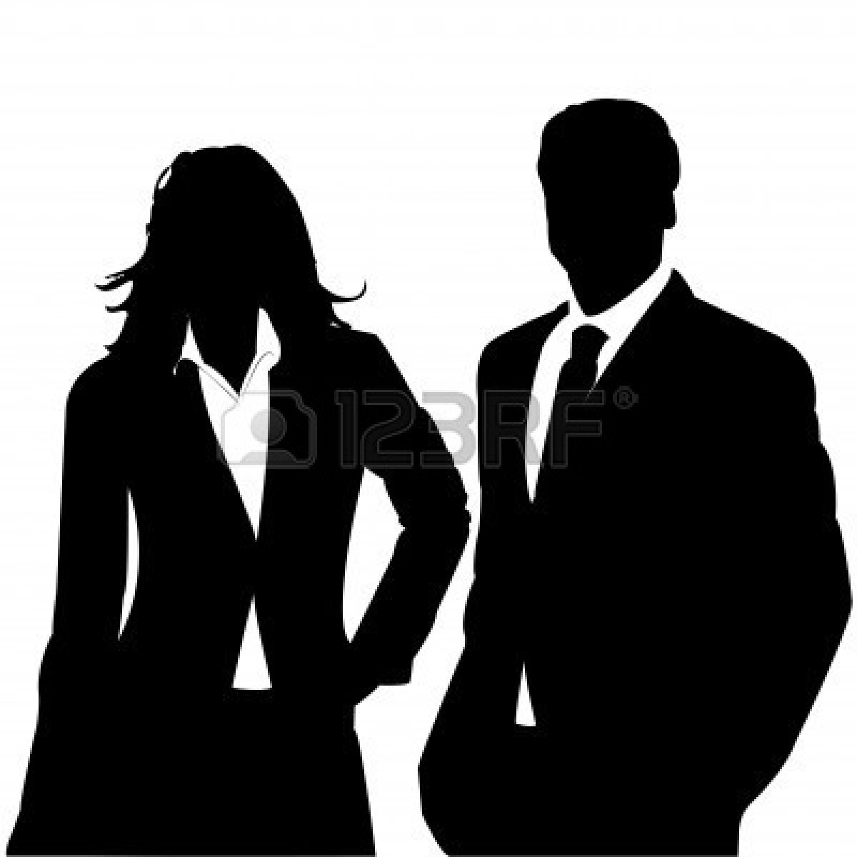People Clipart Silhouette Business   Clipart Panda   Free Clipart    