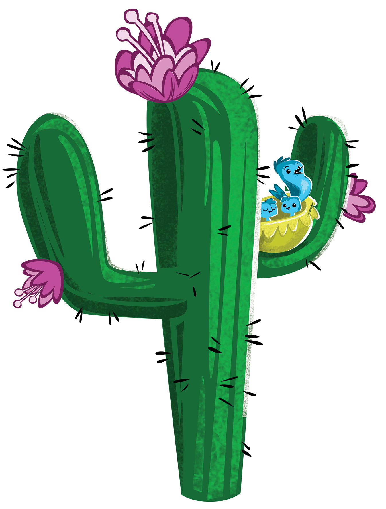 14 Cartoon Cactus   Free Cliparts That You Can Download To You