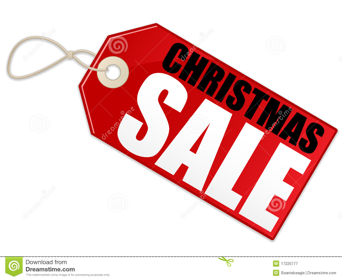 An Illustration Of A Sale Tag Advertising A Christmas Sale  Shadow