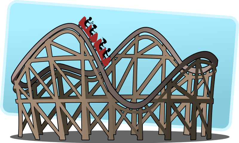 Free Roller Coaster Clip Art