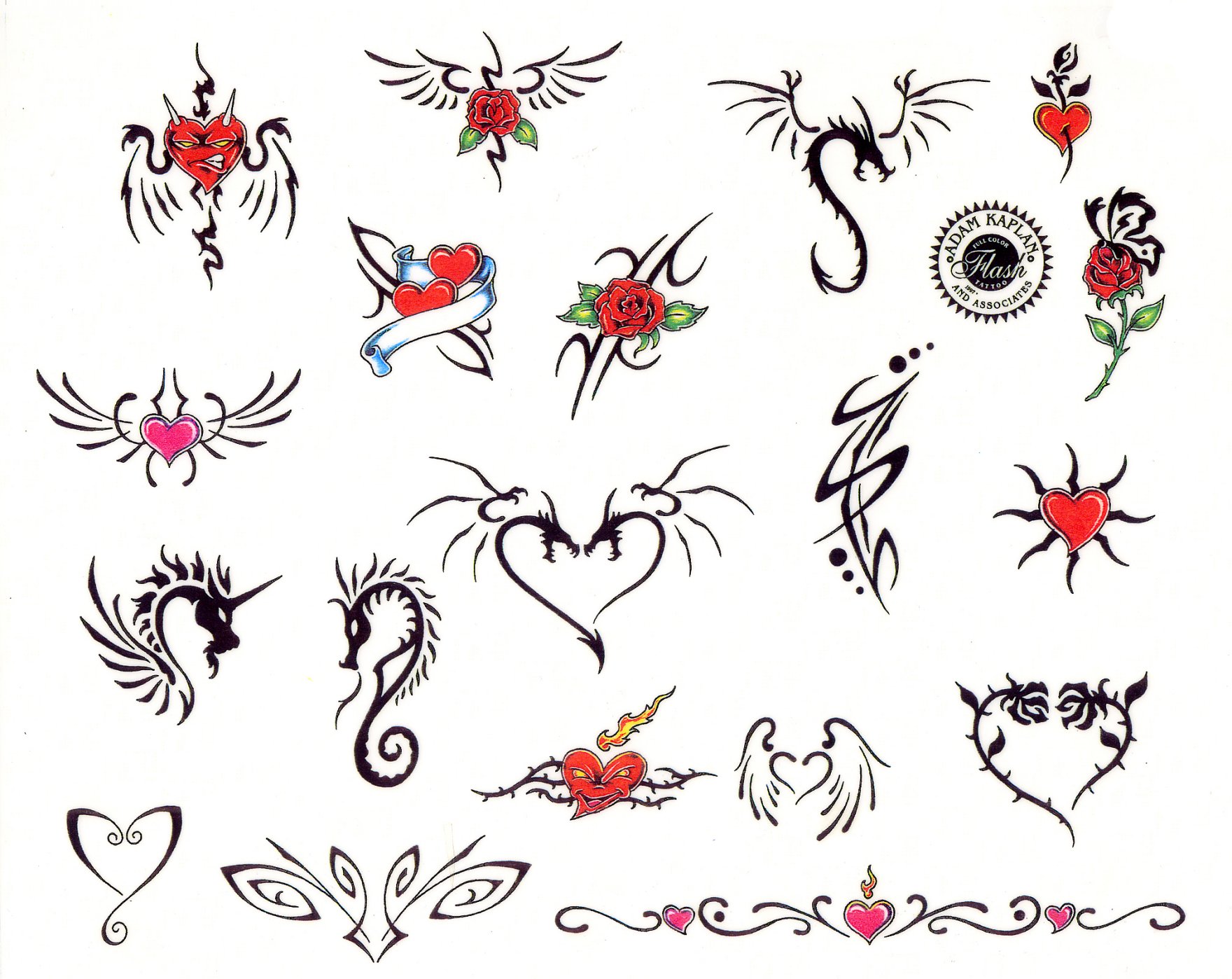 20 Tribal Tattoos Clipart