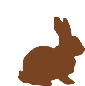 Chocolate Easter Bunny Clip Art At Clker Com   Vector Clip Art Online
