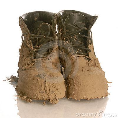 Muddy Boots Clipart Muddy Boots Stock Photo