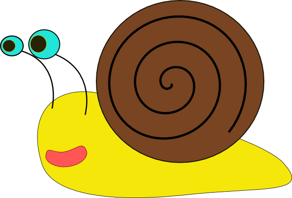 Snail 3 Clip Art At Clker Com   Vector Clip Art Online Royalty Free