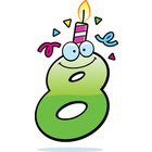 5th Birthday Clipart Cartoon Birthday Number