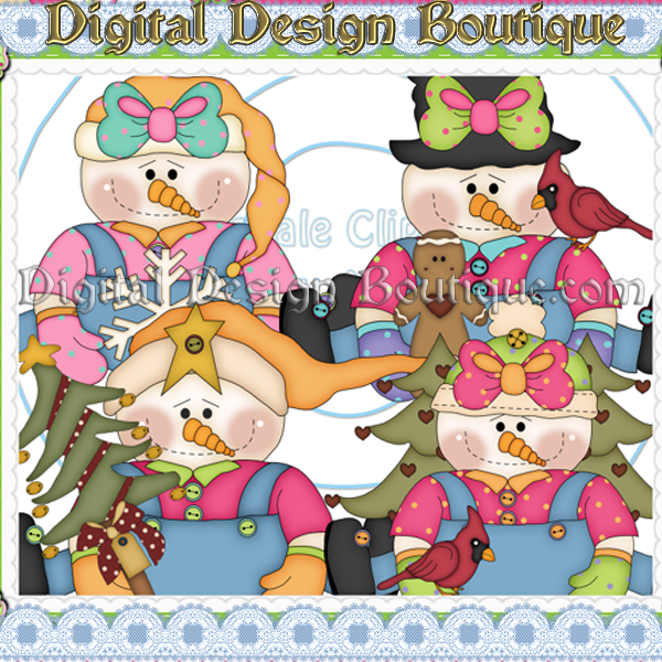 Home    Resale Or Commercial Use Clipart Non Exclusive    Snowy Girls