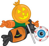 Halloween Candy   Royalty Free Clip Art