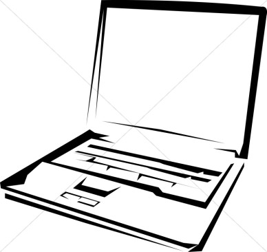 Laptop Black And White   Clipart Panda   Free Clipart Images