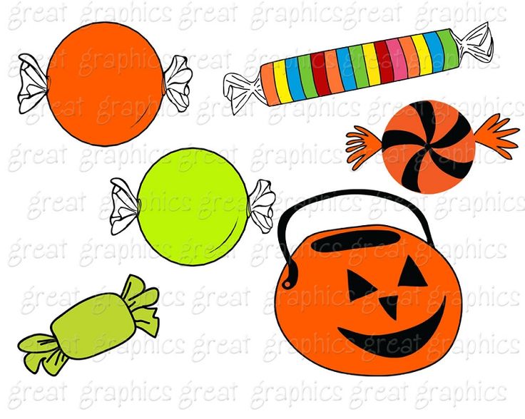 Printable Halloween Candy Clip Art   Images   Pinterest