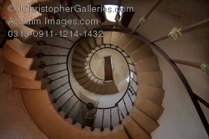 Spiral Staircase Clipart   Spiral Staircase Stock Photography