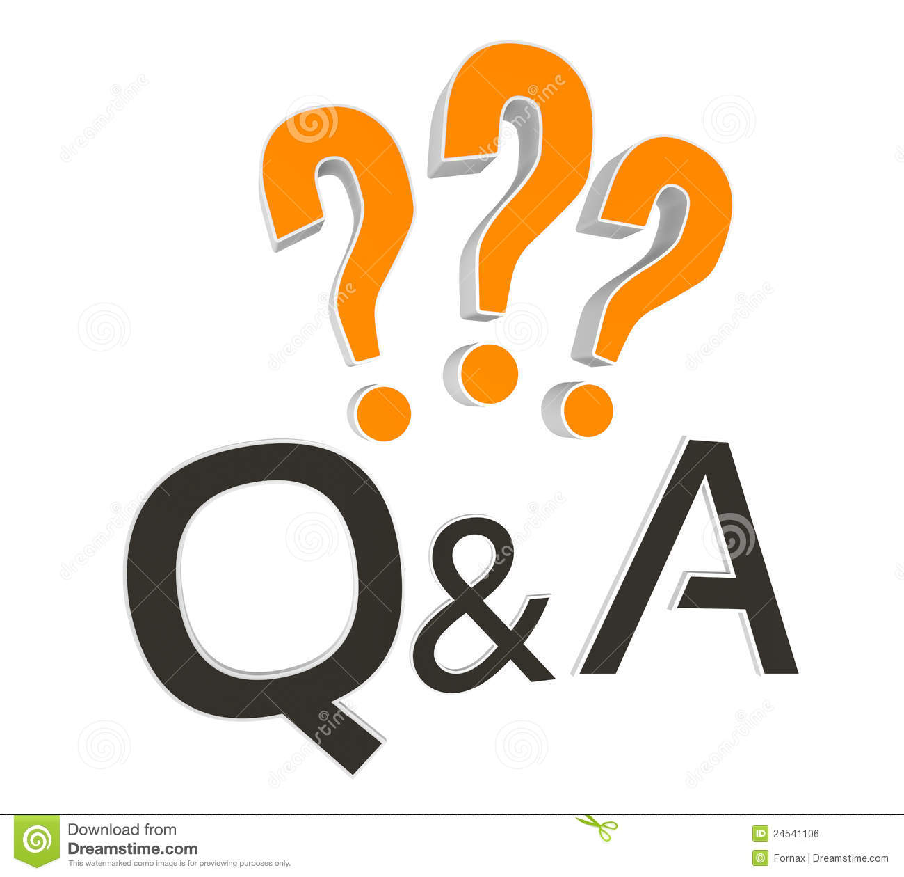Questions And Answers Royalty Free Stock Image   Image  24541106