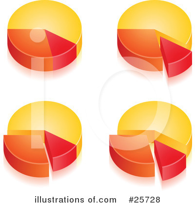Royalty Free  Rf  Pie Chart Clipart Illustration By Beboy   Stock