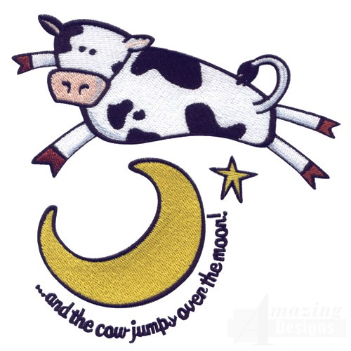 Jumped Over The Moon Campfire Clip Art Cow Jumped Over The Moon