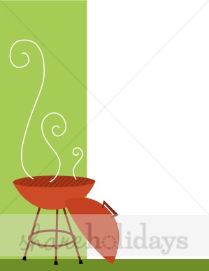 Barbecue Background   Party Clipart   Backgrounds