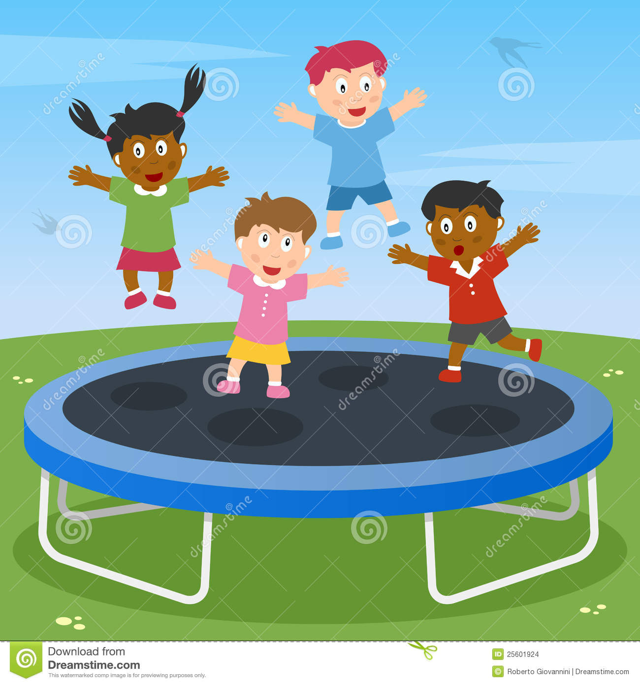 Person Jumping On Trampoline Clipart   Cliparthut   Free Clipart