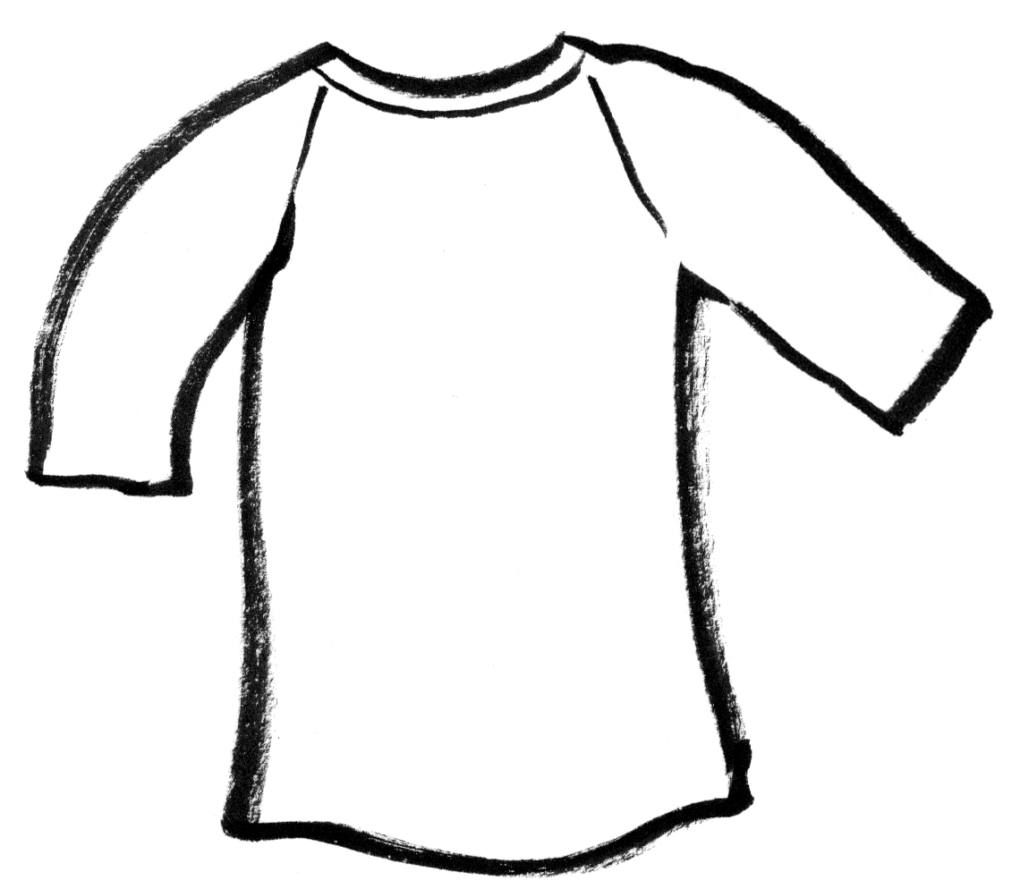 Shirt For Coloring   Clipart Best