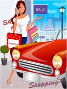 Shopping Car Store Aisle Illustrations And Clip Art  15 Shopping Car