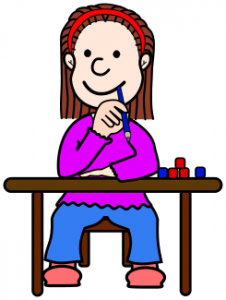 Share Student Desk Girl Clipart With You Friends
