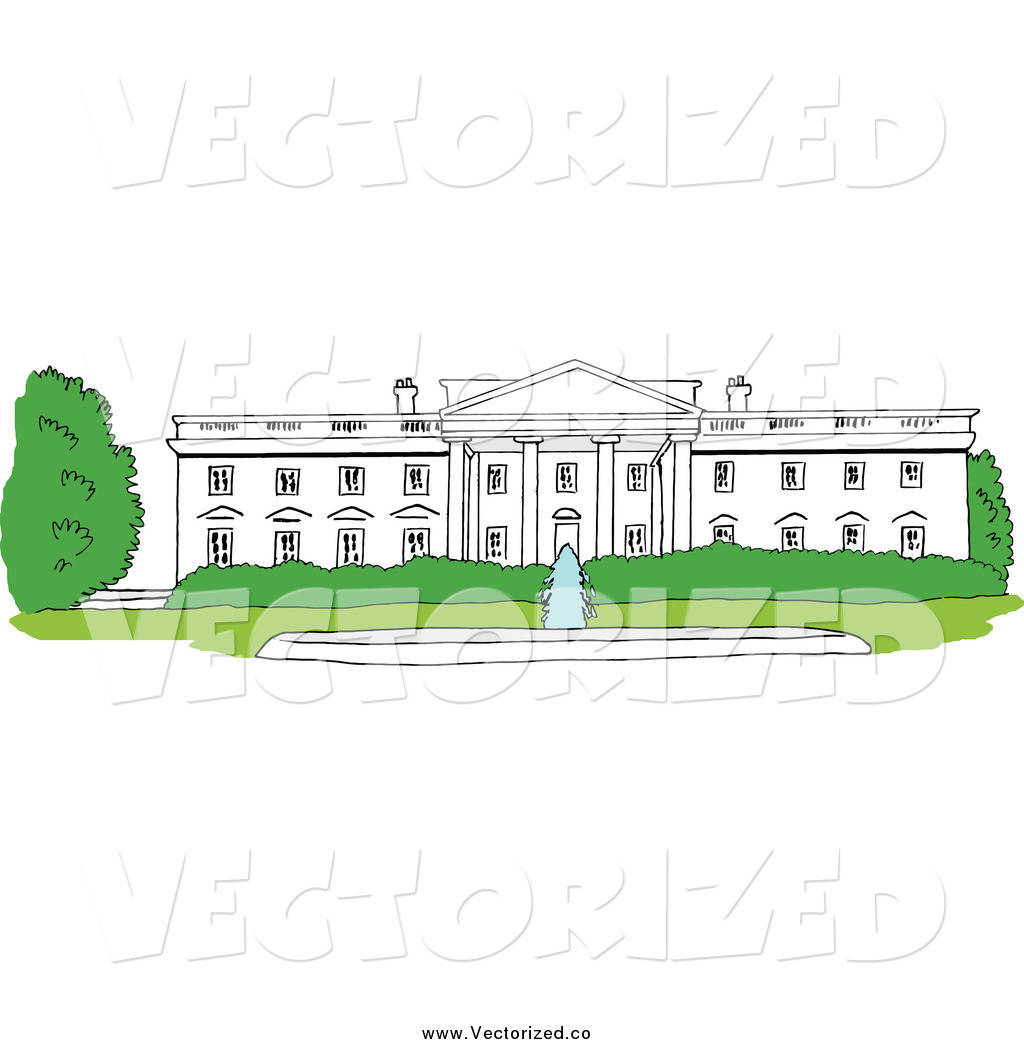 White House Clipart Clipart Of The White House