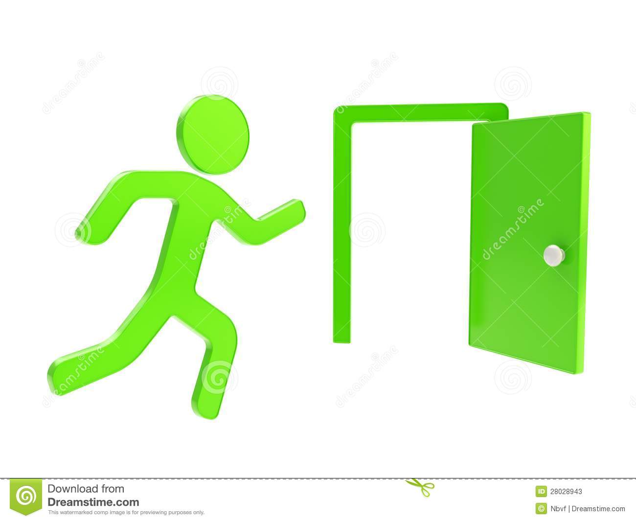 Emergency Exit Clipart Quit Emergency Exit Icon