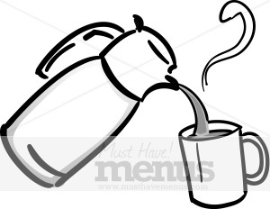 Pouring Coffee Clipart   Coffee Clipart