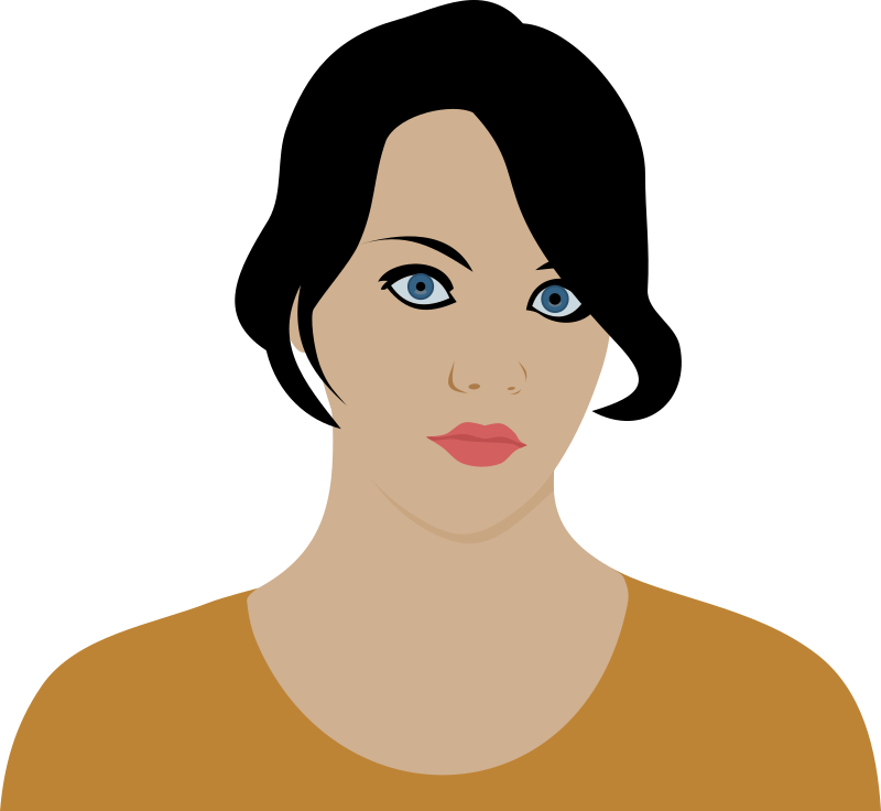 Serious Face Clipart Serious Woman By Rones