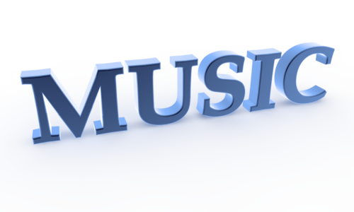 The Word Music Clipart Music