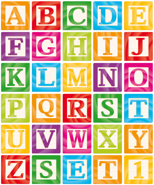 Alphabet Elements Vector Graphics 03 Download Name Different Alphabet