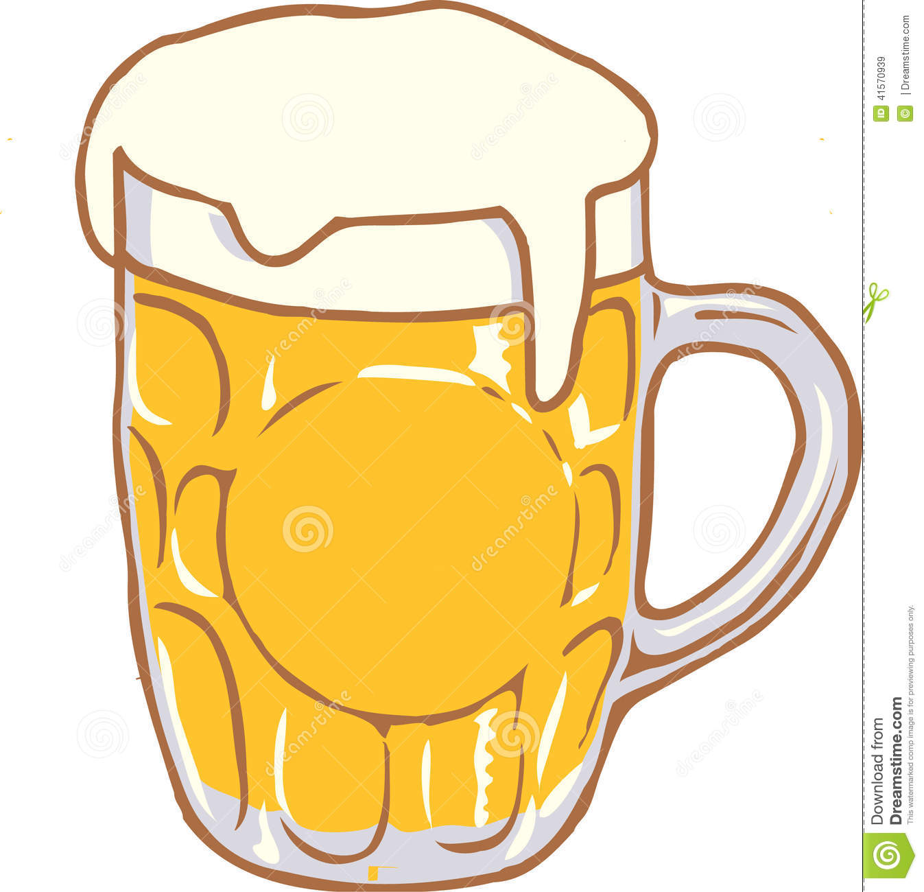 Beer Mug Vector Design Clipart Created In Adobe Illustrator In Eps