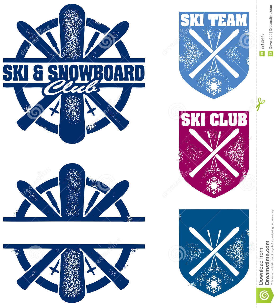 Ski And Snowboard Clipart Ski And Snowboard Team