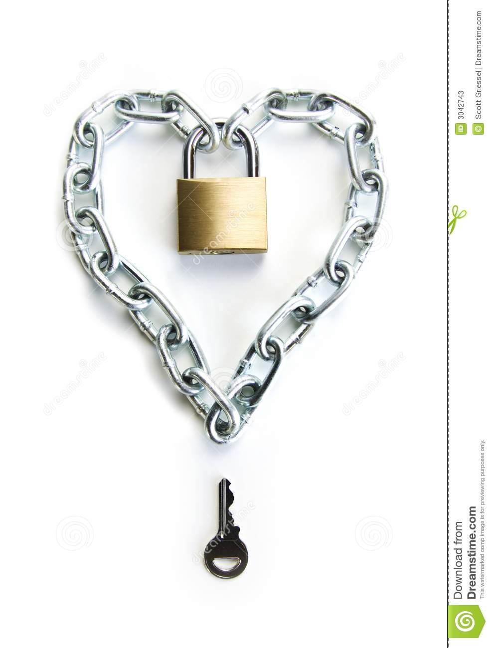 The Key To My Heart Stock Photos   Image  3042743