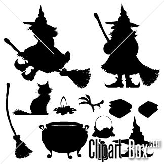 Clipart Witch Icons   Cliparts   Pinterest