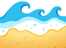 Beach Waves Stock Illustrations Vectors   Clipart    5380 Stock