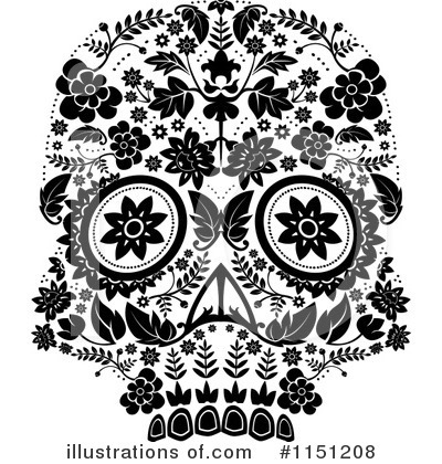 Royalty Free  Rf  Day Of The Dead Clipart Illustration  1151208 By