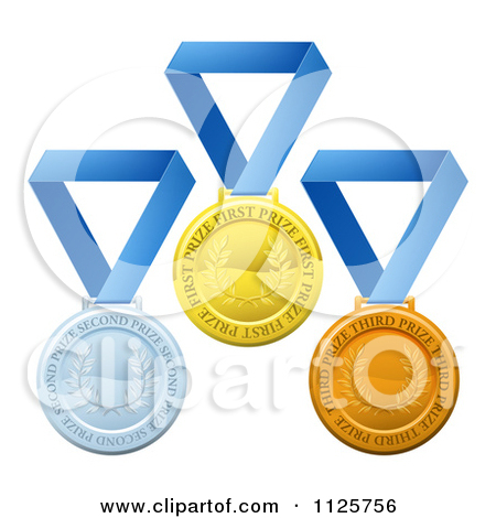 Royalty Free  Rf  Medal Clipart Illustrations Vector Graphics  1