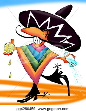 Illustration   Tequila Mexican Dance  Clipart Gg4280459   Gograph