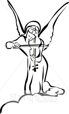 Religious Clipart Angel   Angel Clipart