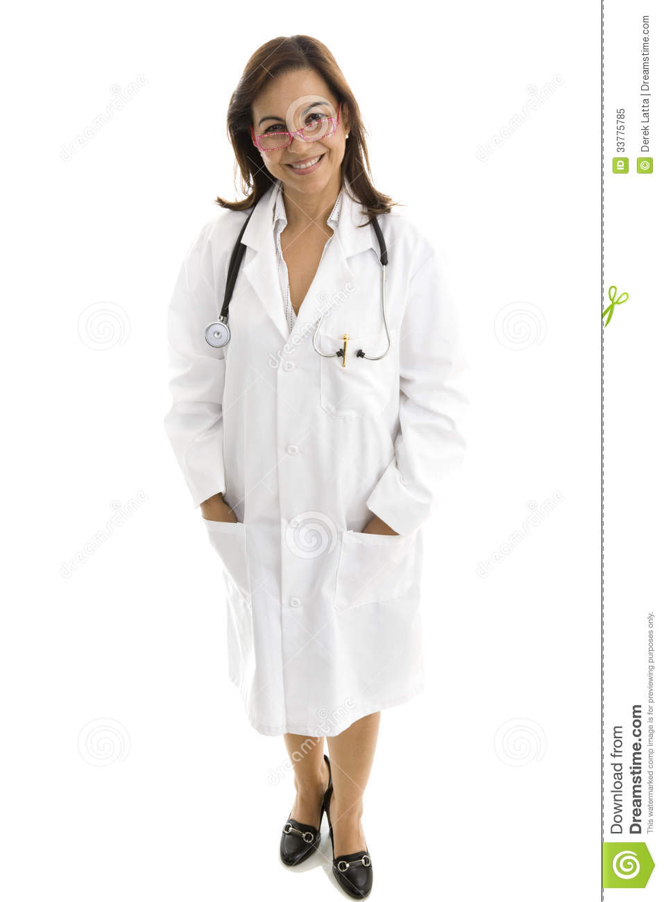 Portrait Of Female Doctor Royalty Free Stock Photo   Image  33775785