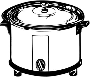 Crock Pot Clipart More Slow Cooker Recipes   Cook While You Hike