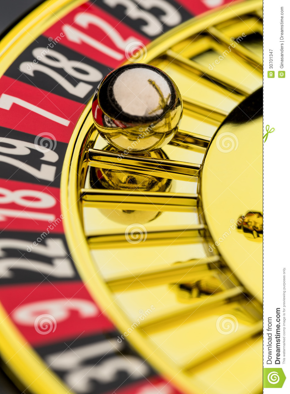 Roulette Gambling In A Casino  Winning Or Losing Is Decided By Chance
